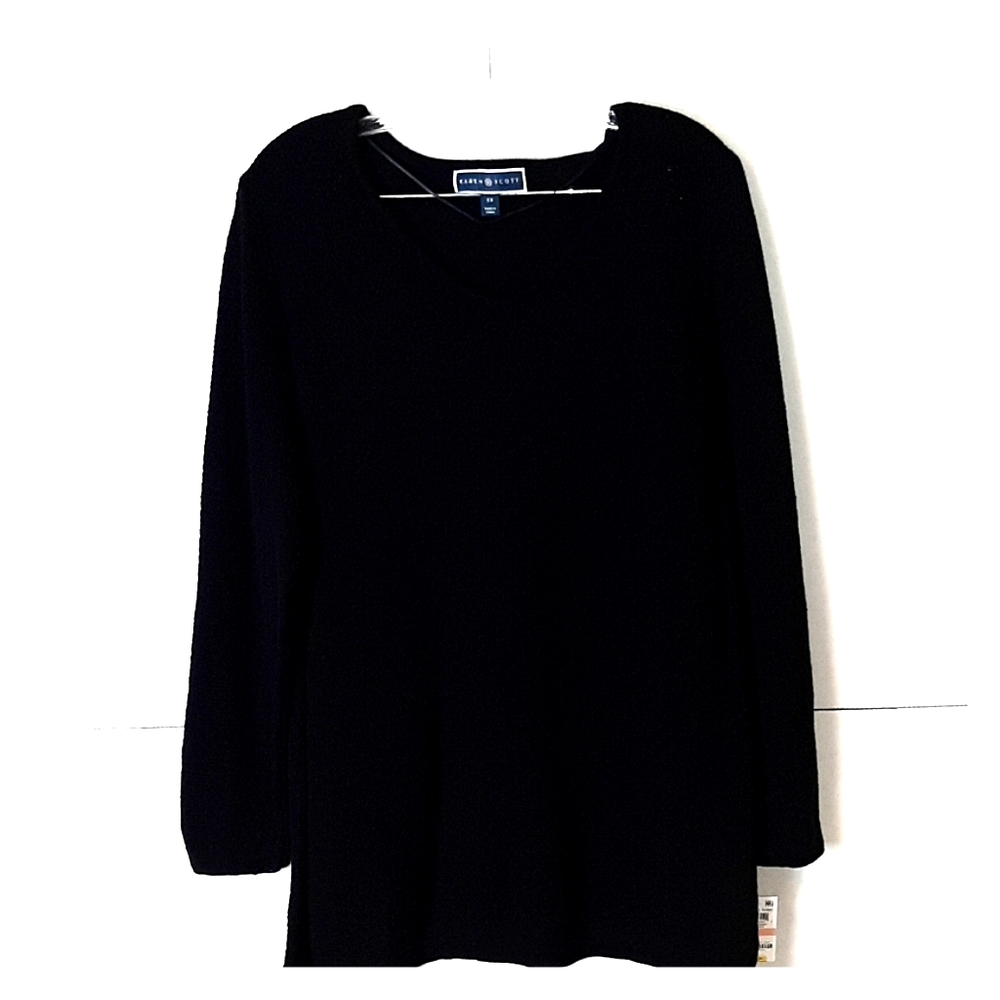 Karen Scott Plus Size Top Sz 2X